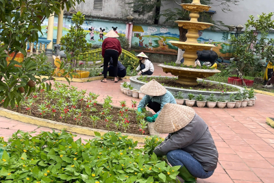 TRƯỜNG MẦM NON NAM DƯƠNG THỰC HIỆN NGÀY CHỦ NHẬT XANH THÁNG 02/2026