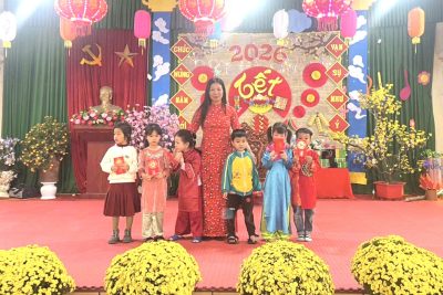 TRƯỜNG MẦM NON NAM DƯƠNG TỔ CHỨC CÁC HOẠT ĐỘNG “TẾT YÊU THƯƠNG”