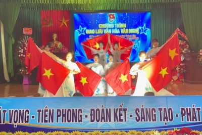 CHI ĐOÀN TRƯỜNG MẦM NON NAM DƯƠNG THAM GIA ĐÊM GIAO LƯU VĂN NGHỆ CHÀO MỪNG KỶ NIỆM 95 NĂM NGÀY THÀNH LẬP ĐOÀN TNCS HỒ CHÍ MINH