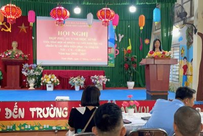 TRƯỜNG MẦM NON NAM DƯƠNG TỔ CHỨC HỌP PHỤ HUYNH HỌC SINH TOÀN TRƯỜNG CUỐI NĂM NĂM HỌC 2025-2026