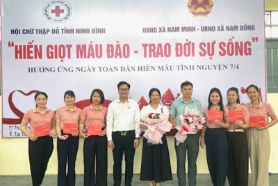 TRƯỜNG MẦM NON NAM DƯƠNG THAM GIA HIẾN MÁU NHÂN ĐẠO NĂM 2026
