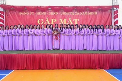 TRƯỜNG MẦM NON NAM DƯƠNG THAM GIA BIỂU DIỄN CÁC TIẾT MỤC VĂN NGHỆ HƯỞNG ỨNG TUẦN LỄ ‘VĂN HÓA – GIÁO DỤC” LẦN THỨ I XÃ NAM MINH