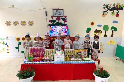 TRƯỜNG MẦM NON NAM DƯƠNG TỔ CHỨC SINH NHẬT THÁNG 01 CHO HỌC SINH TOÀN TRƯỜNG