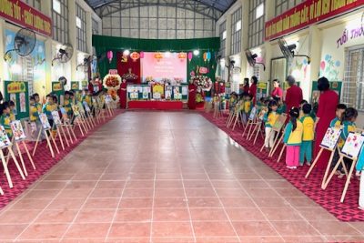 TRƯỜNG MẦM NON NAM DƯƠNG TỔ CHỨC HỘI THI “HỌA SĨ TÍ HON”