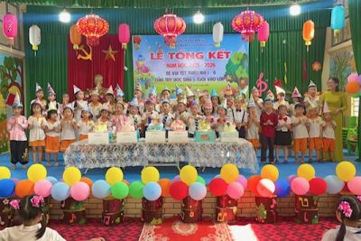 TRƯỜNG MẦM NON NAM DƯƠNG TỔ CHỨC SINH NHẬT CHO CÁC CON HỌC SINH TOÀN TRƯỜNG CÓ NGÀY SINH TRONG THÁNG 5 VÀ THÁNG 6/2026