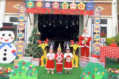 TRƯỜNG MẦM NON NAM DƯƠNG TỔ CHỨC SINH NHẬT THÁNG 12 VÀ LỒNG GHÉP LỄ GIÁNG SINH NĂM 2025