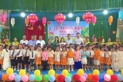 TRƯỜNG MẦM NON NAM DƯƠNG TỔ CHỨC TỔNG KẾT NĂM HỌC 2025-2026 VÀ TỔ CHỨC TẾT THIẾU NHI 1/6